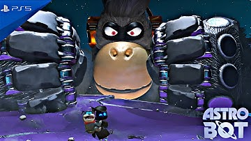 Astro Bot Gameplay - Mighty Chewy Boss Fight | PS5