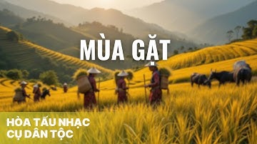 Mùa Gặt | Hòa Tấu Nhạc Cụ Dân Tộc | Nhạc Dân Ca Hòa Tấu Hay Nhất | Giai Điệu Dân Ca