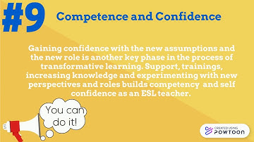 Steps 8 to 10 of Transformative Learning