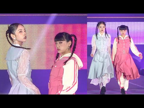 “Adoプロデュースアイドル”ファントムシータ・美雨&百花、圧巻の表現力でランウェイを魅了 板野友美、中町綾らと豪華共演 『Rakuten GirlsAward 2024 AUTUMN/WINTER』