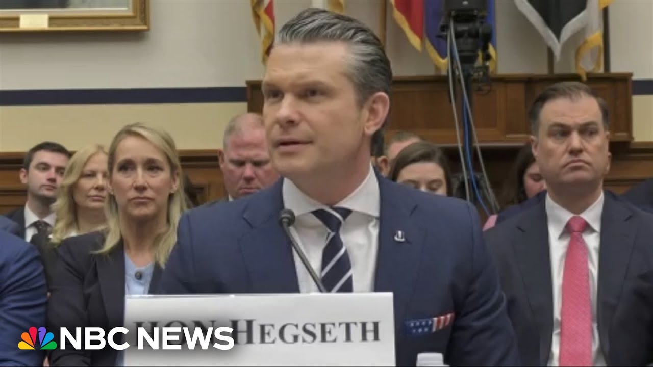 Pete Hegseth testifies over Iran war and Pentagon’s budget Pete Hegseth testifies over Iran war and Pentagon’s budget
