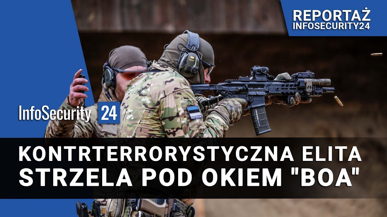 Kontrterrorystyczna elita strzela pod okiem 