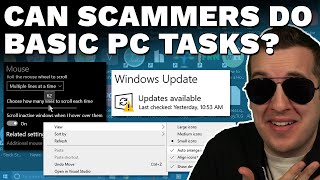 Basic Computer Challenge vs Tech Support Scammers