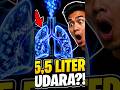 Paru-parumu Bisa Menampung 5,5 Liter Udara?! #viral