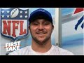 Josh Allen on the Bills' strong start, dethroning the Patriots & reaching a Super Bowl | First Take