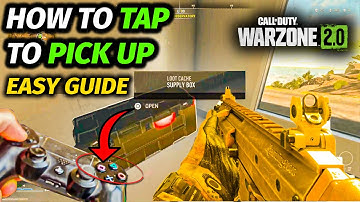 HOW TO TAP TO PICK UP IN WARZONE 2 (TAP NOT HOLD) | Warzone 2 Tutorial 2023