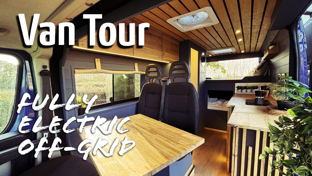 VAN TOUR | Fully ELECTRIC OFF-GRID 4 Berth camper | XLWB Peugeot Boxer Dory