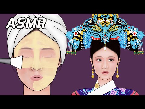 Do Skincare for Princess of Glory. Beautiful Chinese Style Makeup! 丨Meng's Stop Motion