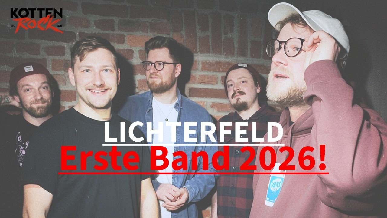 Indie-Punk, Proberaum & große Festivalpläne – Lichterfeld zu Gast