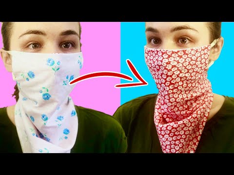 Video: Sådan Fremstilles En Maske Af Stof: Instruktioner Til DIY Ansigtsmaske