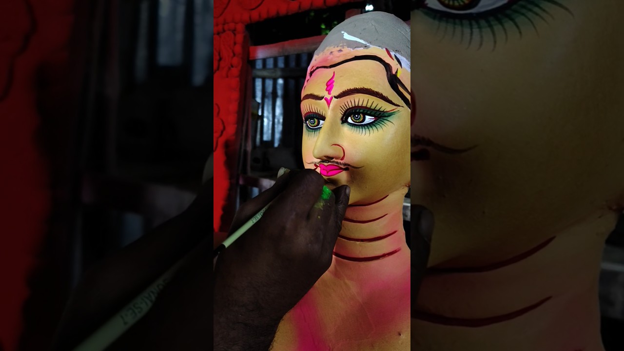 FACE ART OF HINDU GOD 😱 