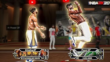 GRINDING DF + POWER DF BEST DUO DOMINATES THE STAGE $2,000 COURT in NBA 2K20!! BEST BUILDS NBA 2K20