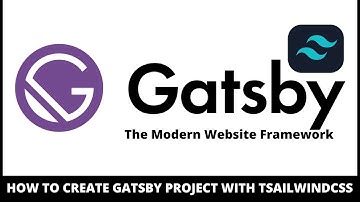 How to create Gatsby project with Tailwindcss