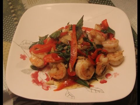 Thai Shrimp Basil Recipe