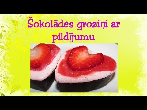 Video: Tartletes Ar Magoņu-šokolādes Pildījumu