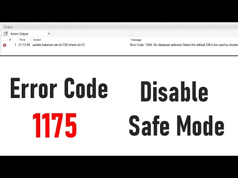 Fix SQL Error