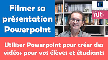 Réaliser une vidéo pour vos élèves et étudiants avec Powerpoint