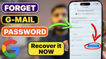 How to Find Forgotten Gmail Password on iPhone?  Recover Forgotten Google Account Password on iPhone