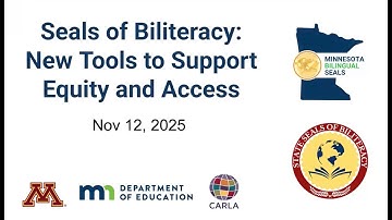 Seals of Biliteracy: New Tools to Support Equity and Access