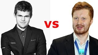 Magnus Carlsen vs Vladimir Potkin - Round 3 - 2014 FIDE World Rapid Chess Championship