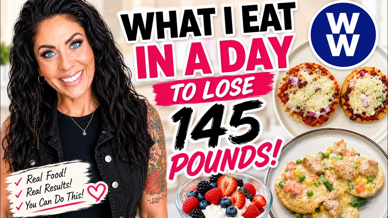 Thumbnail for WHAT I EAT IN A DAY ON WW TO LOSE 145 POUNDS- NEW NAILS & CHICKEN POT PIE W/BISCUITS!