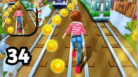 Subway Princess Runner-Gameplay Walkthrough Tutorial Levels Mobile Game Part 34.