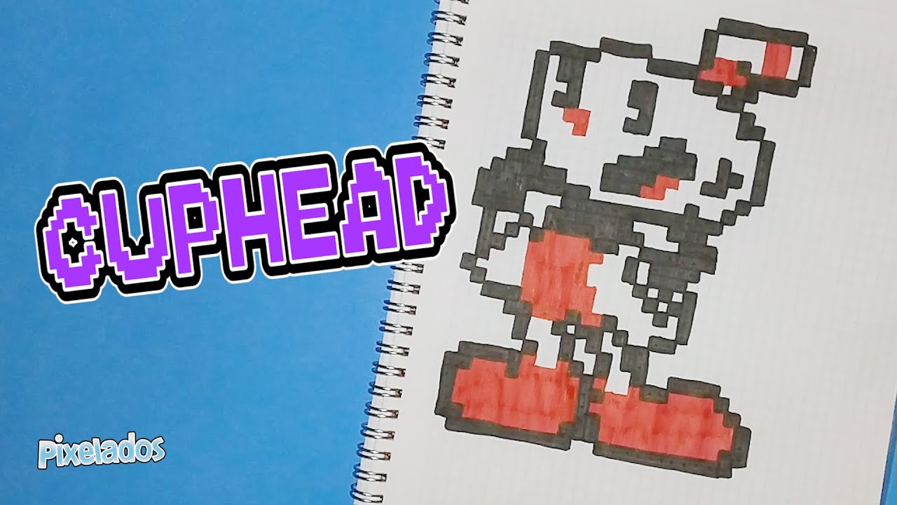Cuphead Pixel Art