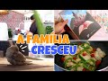 NOVO MENBRO DA FAMILIA | ROTINA DE CASA | ALMOÇO RÁPIDO E DELICIOSO