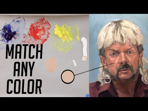 Oil Painting How to Match Any Color
