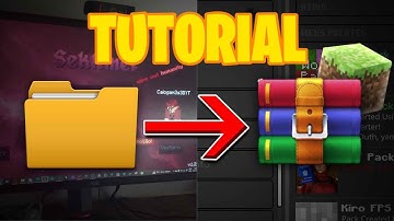 COMO BAIXAR TEXTURA EM ARQUIVO ZIP - Minecraft Bedrock 1.21 (PC/Windows/Mobile)