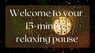 15-min relaxing rain for your catnap  [RAIN + CATNAP]