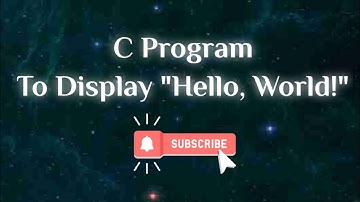 #C 1.Program to Display "Hello, World!" | #shorts