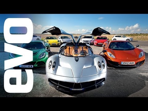 evo Car of the Year 2012 -- the Track Battles -- in association with Michelin. Excerpt from evo magazine's eCoty 2012 DVD. Buy the full-length DVD here: http...