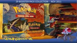 29 Sealed Booster Pack Collection - Nov 2011 - Pcuk