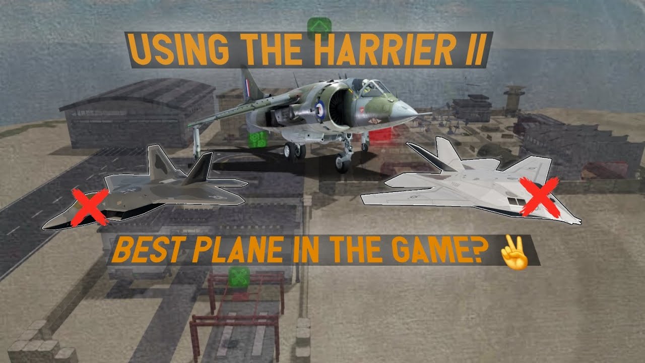 Using the Harrier II in War Tycoon🔥✌️