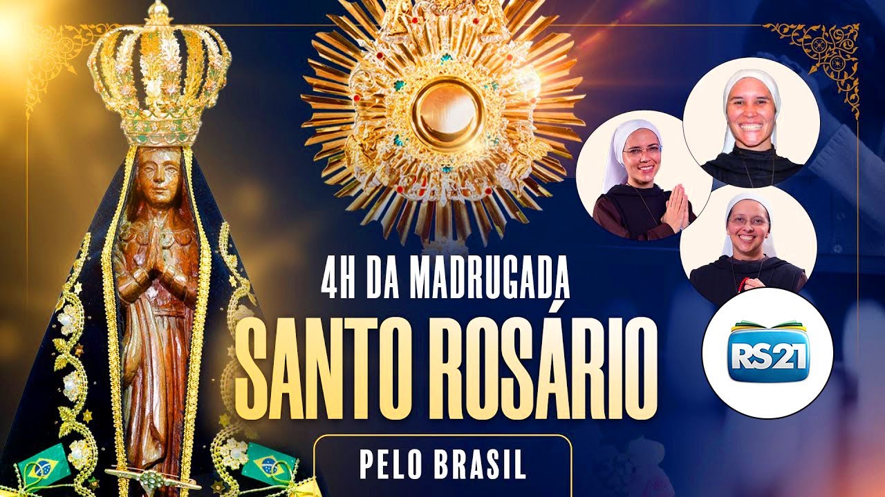 Santo Rosário AO VIVO | Instituto Hesed e @RedeSeculo21 | 18/10/2022 ...