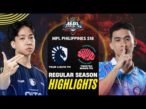 [HIGHLIGHTS] TEAM LIQUID PH vs TWISTED MINDS MPL PH S18 REGULAR SEASON | TLPH vs TWIS