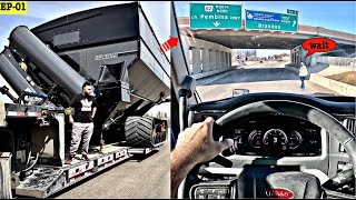 First time hauling Extreme OVERSIZE LOAD & Confusing Bridge Height  EP.01