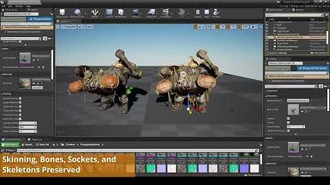 MeshBake - In-Editor Skeletal & Static Mesh Baking for UE4