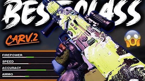 CARV.2 Best Class Setup