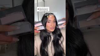 HUDA BEAUTY EASY BAKE SHADE BREAKDOWN!! 🧁🤍✨ #hudabeauty #easybake