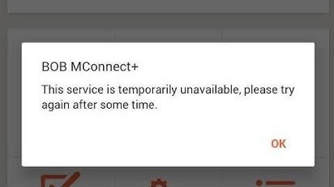 Fix bob World App Error Service is not available currently Problem | this Service is not available