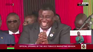 Sam Kawale, 2023 Tobacco Auction Floors Opening Ceremony Sam Kawale, 2023 Tobacco Auction Floors Opening Ceremony