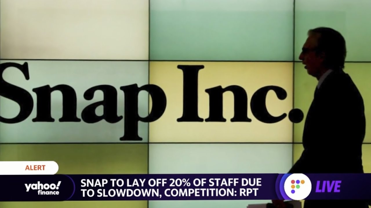 Snap stock falls premarket as execs depart for Netflix - YouTube