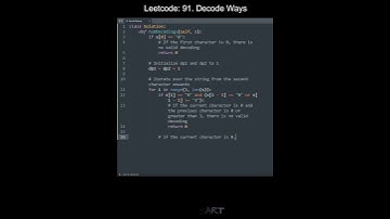 Leetcode 91. Decode Ways in Python | Python Leetcode | Python Coding Tutorial | Python Coding ASMR
