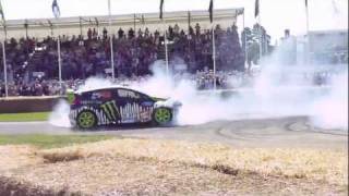 Ken Block &#39;Hooning&#39; at Goodwood Festival of Speed 2011 (HD)