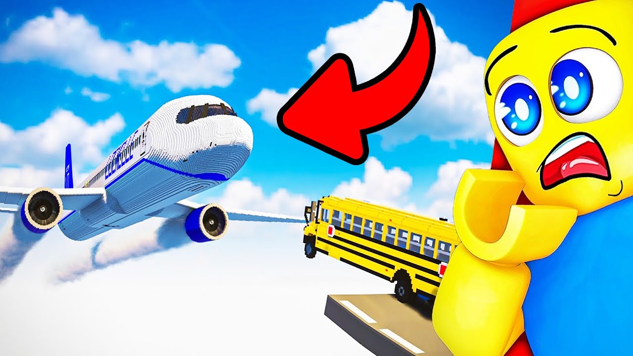 World's BIGGEST Plane vs 9'784'683 CARS