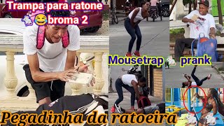 Trampa para ratone/ Pegadinha da ratoeira / mousetrap prank