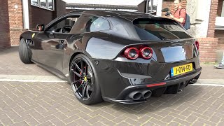 Novitec Ferrari GTC4Lusso - LOUD Accelerations \& V12 Sounds !