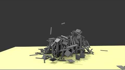Blender 3d Building Collapse